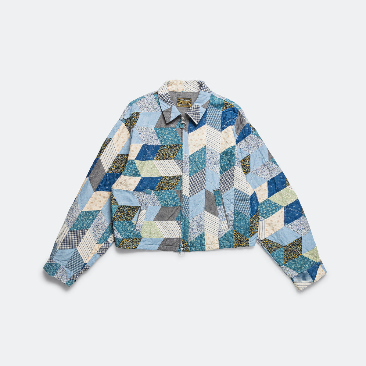 Kapital YABANE Quilt Patchwork Drizzler JKT - IDG | UP THERE