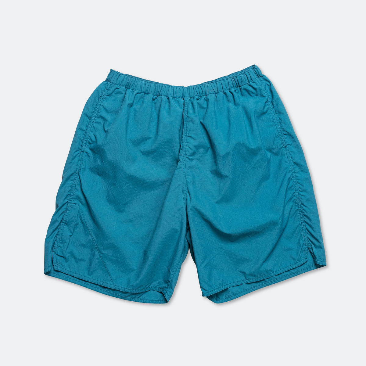 BEAMS Plus MIL Athletic Shorts Nylon - Blue | UP THERE