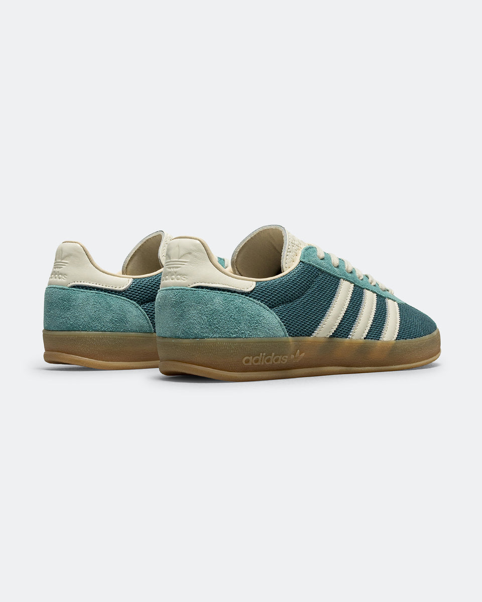 Gazelle Indoor - Preloved Teal/Off White-Warm Sandstone