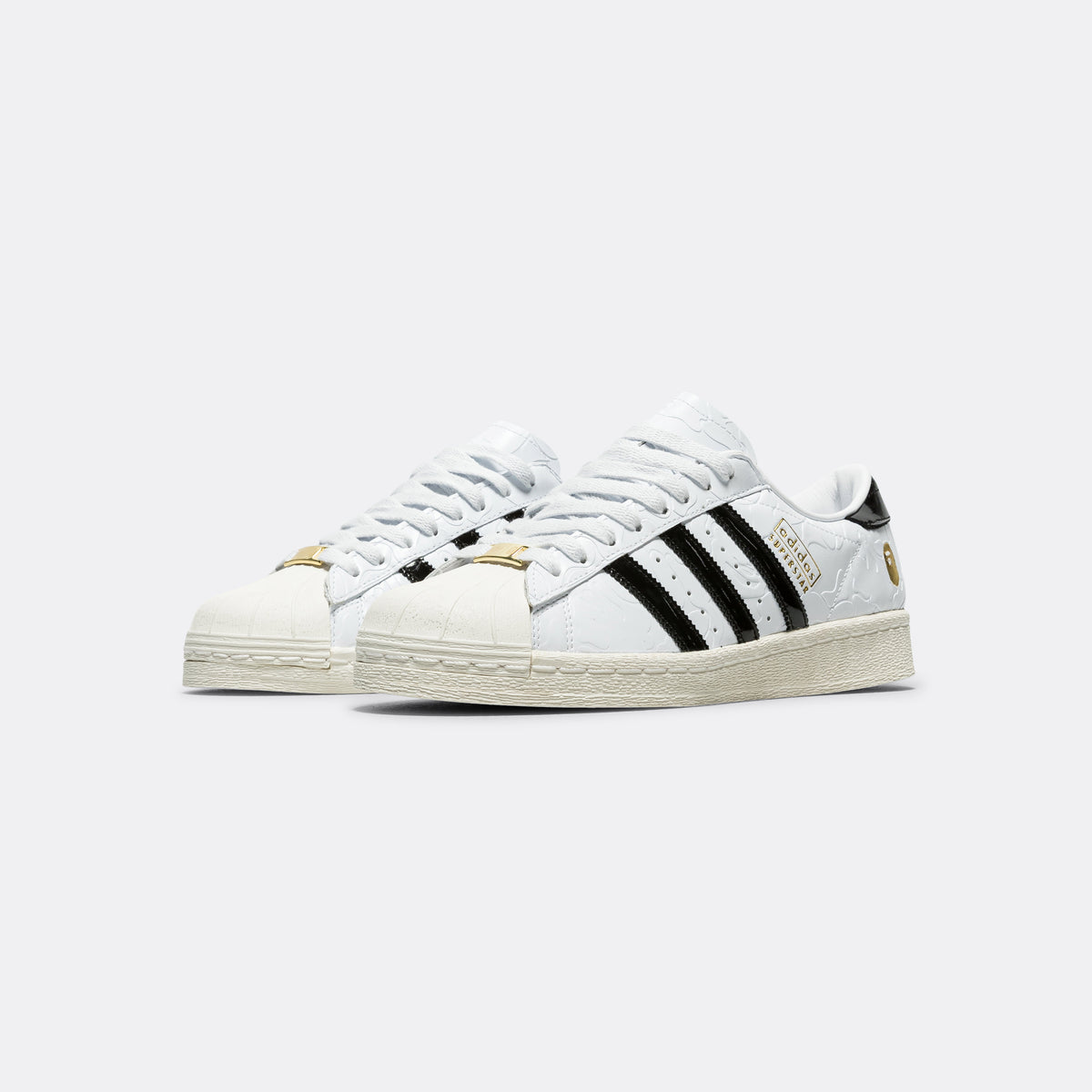 Superstar V BAPE - Footwear White/Core Black | UP THERE 