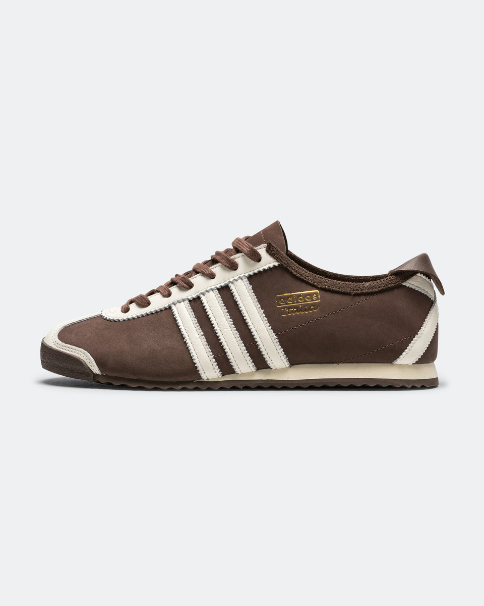 adidas ITALIA 60s SHOES Brown / Off White / Cream White 5 UK