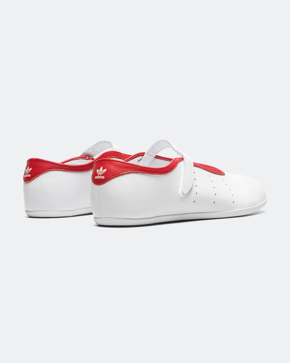 adidas - Womens Stan Smith Lo Ballet - Footwear White/Footwear White