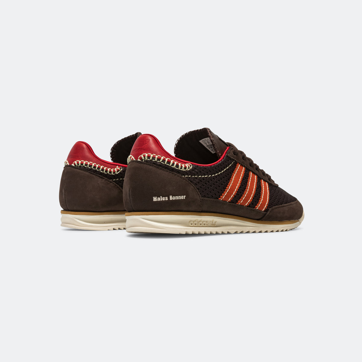animation blotte bronze Adidas SL72 Knit x Wales Bonner - DBROWN/CORANG-SCARLE | Up There | UP THERE