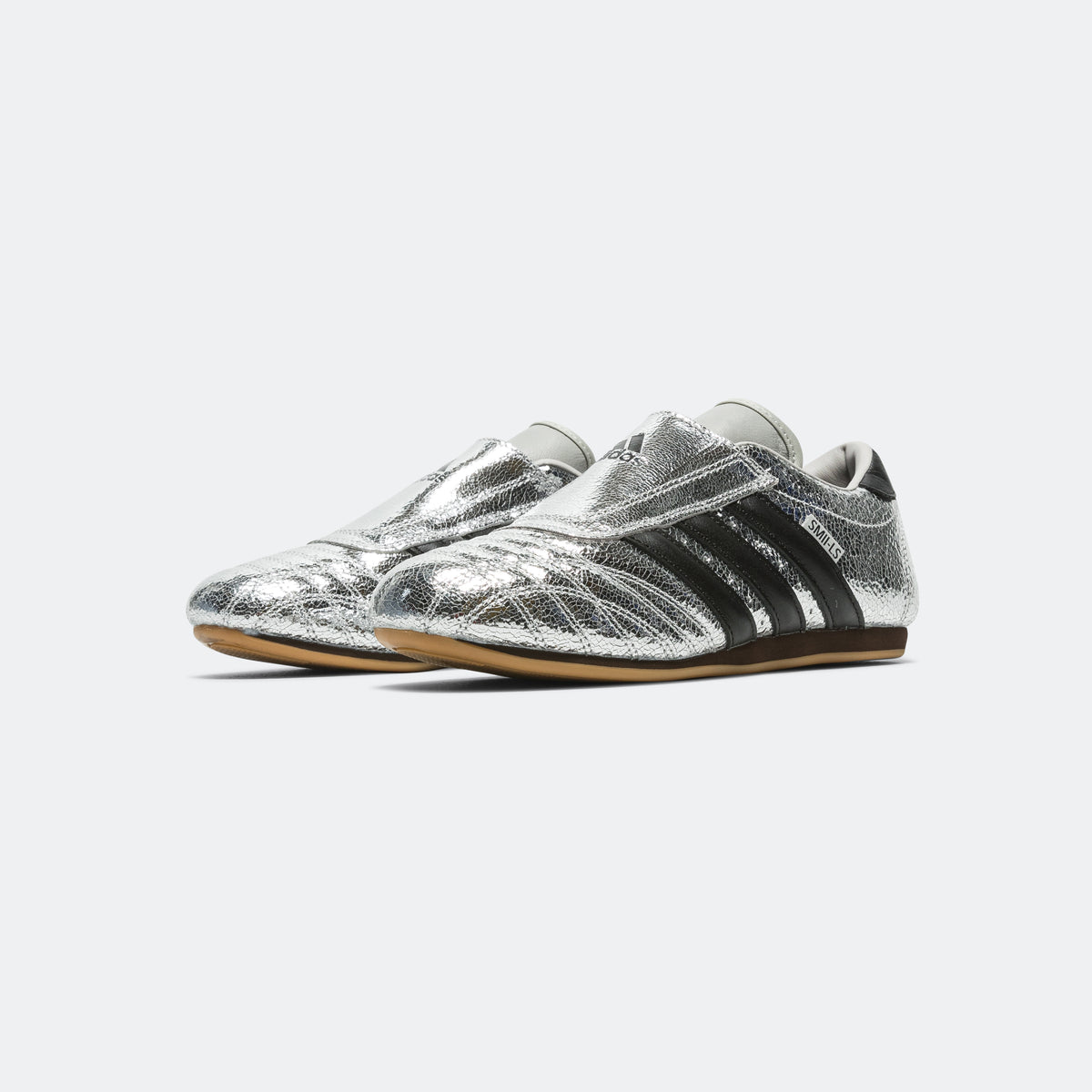 adidas Womens Taekwondo - Silver Metallic/Core Black-Gum