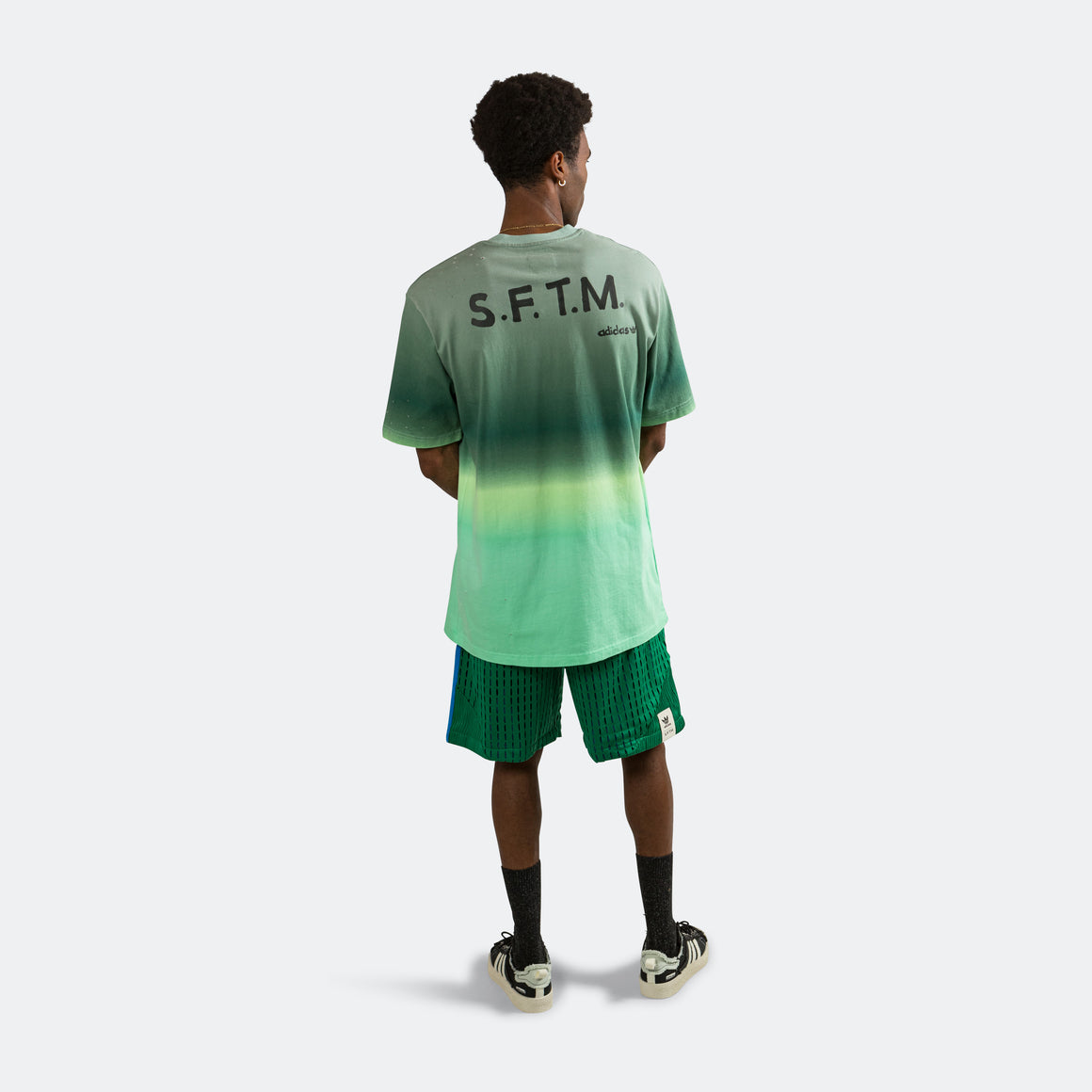 adidas - SFTM Tee 1 - Hazy Green/Tech Forest - UP THERE