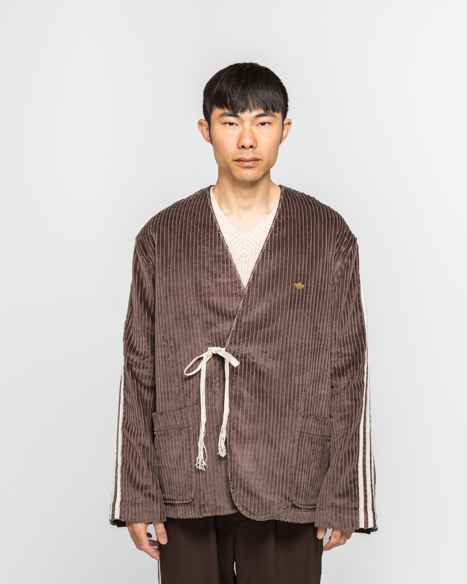 adidas - Sports Jacket x CLOT by Edison Chen - Dark Brown | UP THERE
