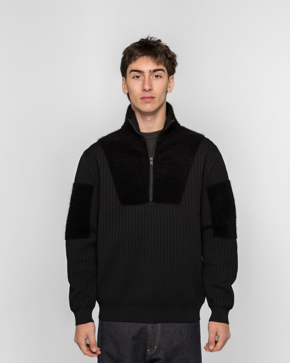 ぴっか　スリーブ adidas-y-3-knitted-panel-