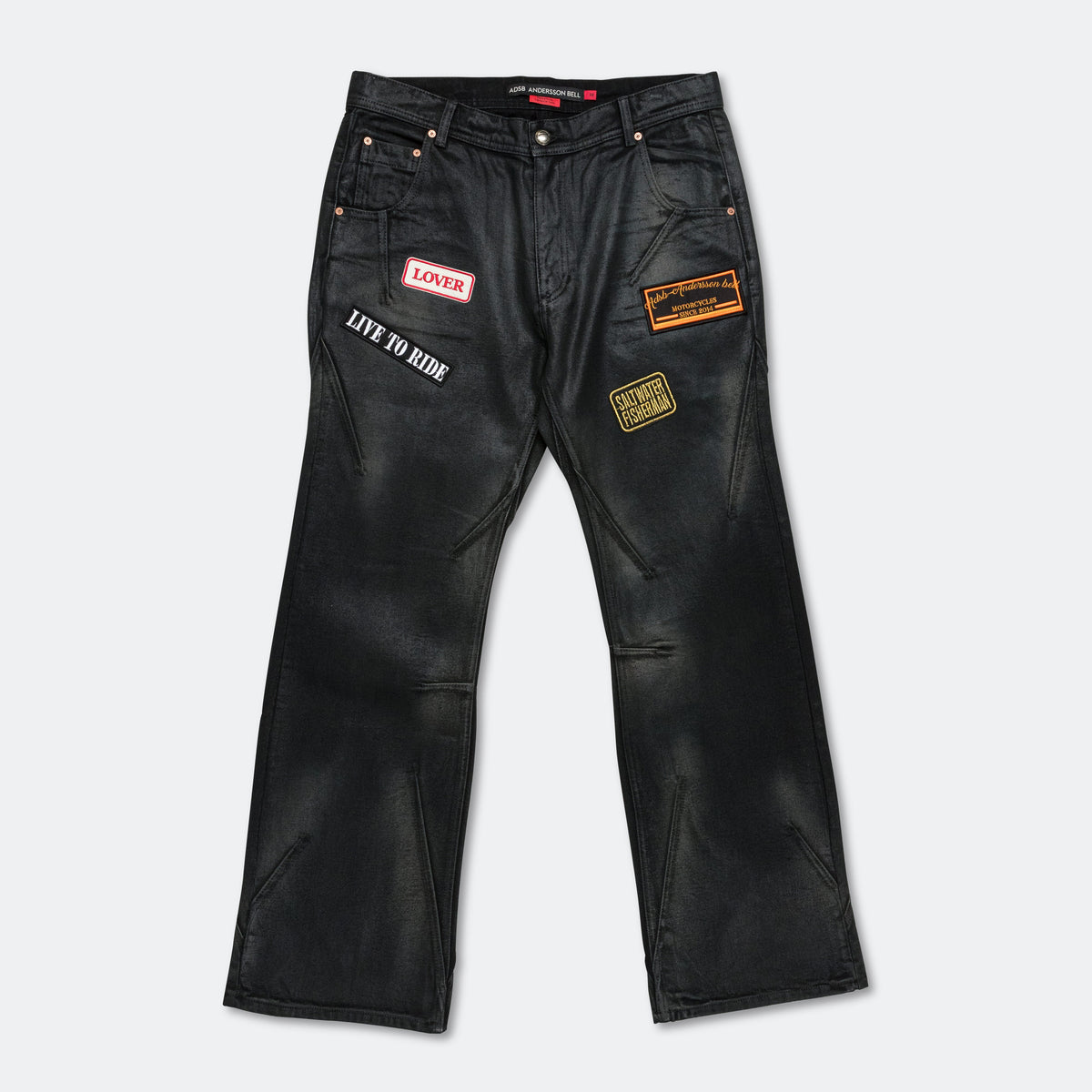 パンツ ADSB Andersson Bell WIDE-LEG JEANS Levi's® X Adsb Andersson Bell Overlay Jeans - Medium Wash | Levi's® US