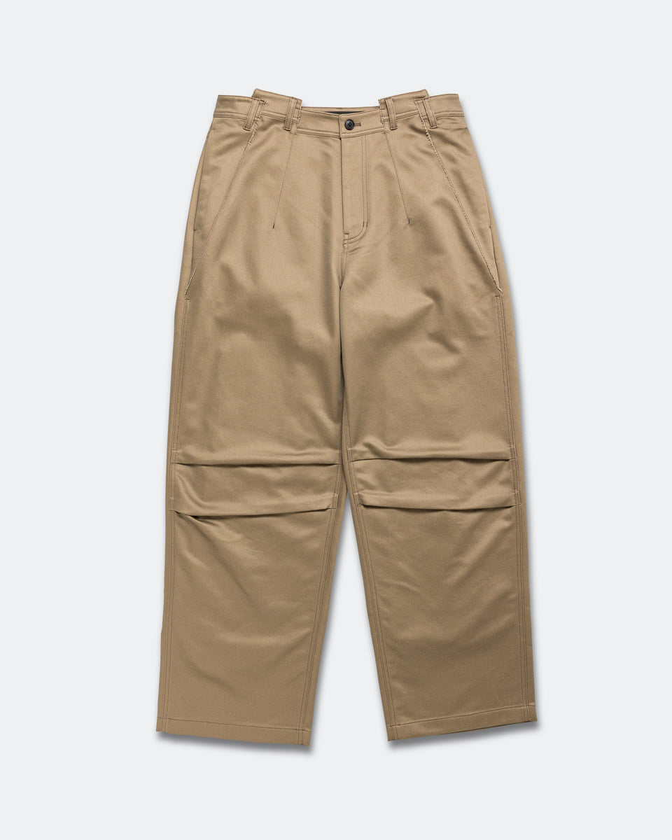 Andersson Bell カーゴパンツ ベージュ Andersson Bell - Cut-Out Wrap Wide-Leg Trousers - Beige | UP THERE