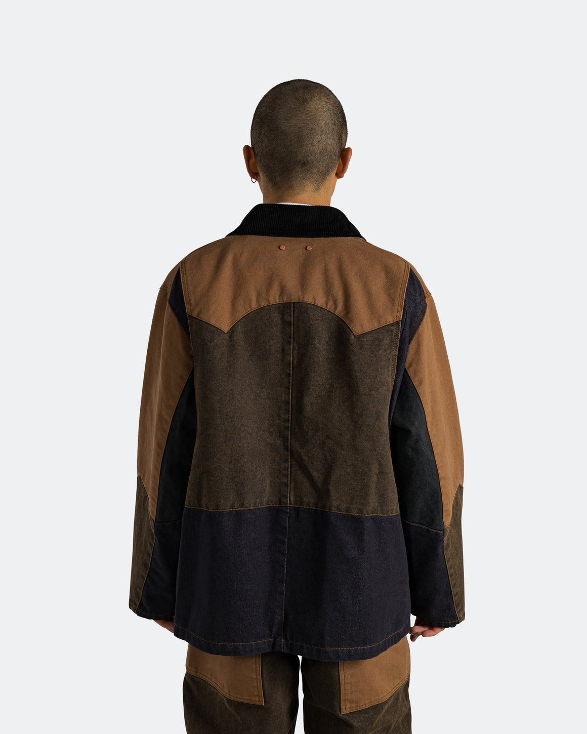 Andersson Bell - Patchwork Washed Jacket - Multi - UP THERE