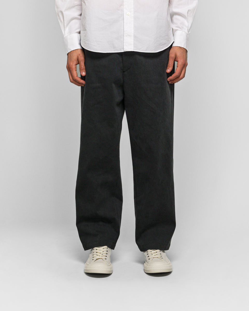 A.PRESSE - Type.3 Chino Trousers - Black | UP THERE