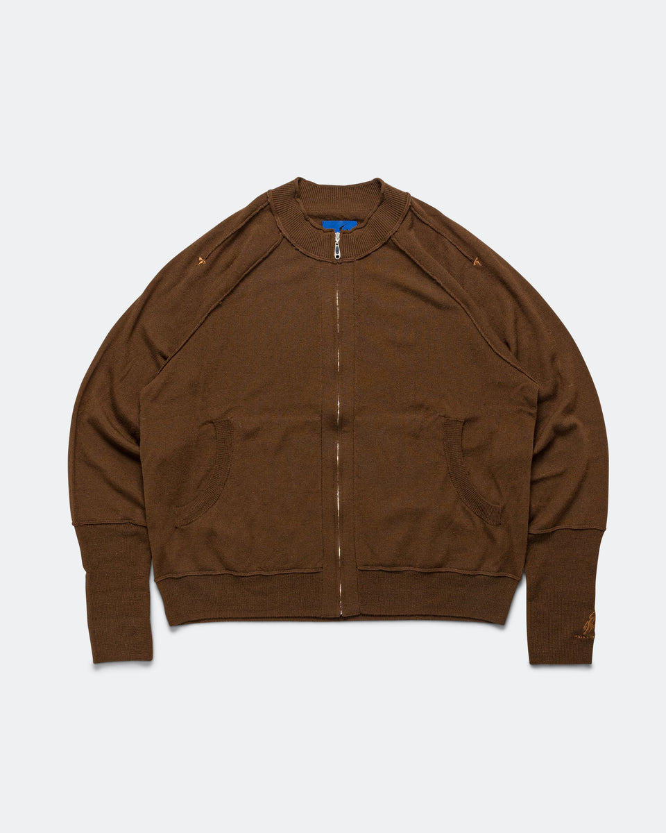 Asics - Oxalidac Knit Cardigan - Mole | UP THERE