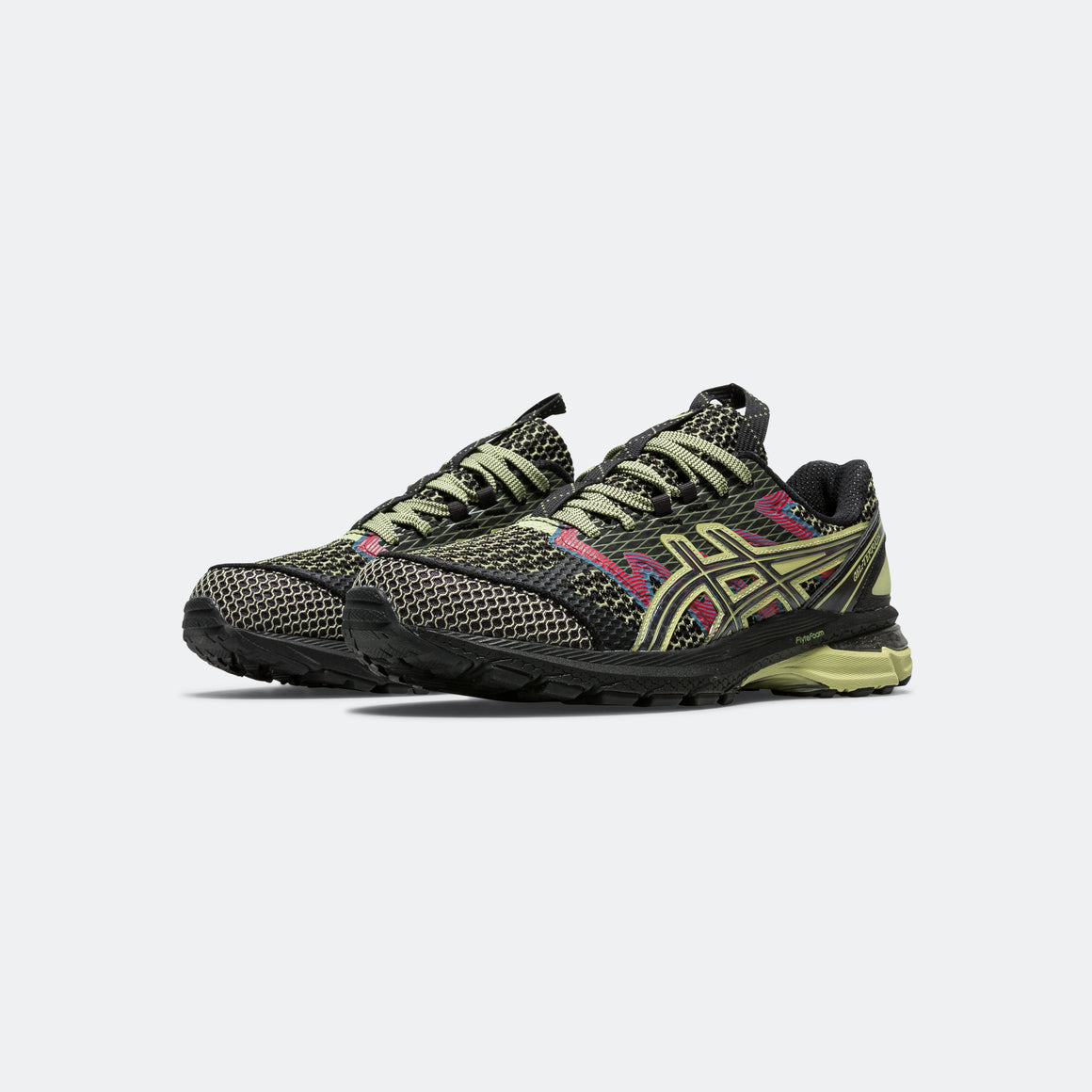 Asics - US4-S GEL-TERRAIN - Black/Neon Lime - UP THERE
