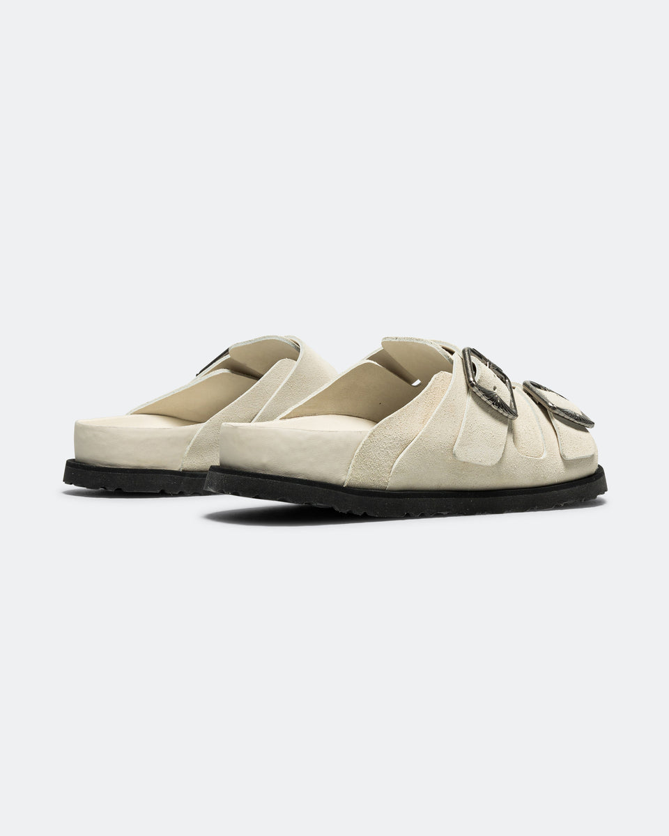 Birkenstock 1774 - 222 West Suede EXQ - Cream | UP THERE