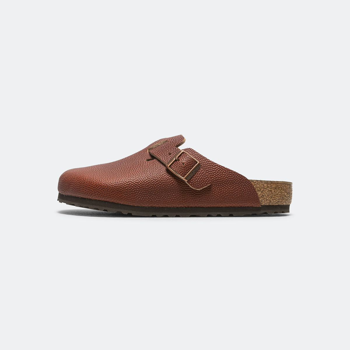 Boston - Ginger Brown Embossed Natural Leather | UP THERE