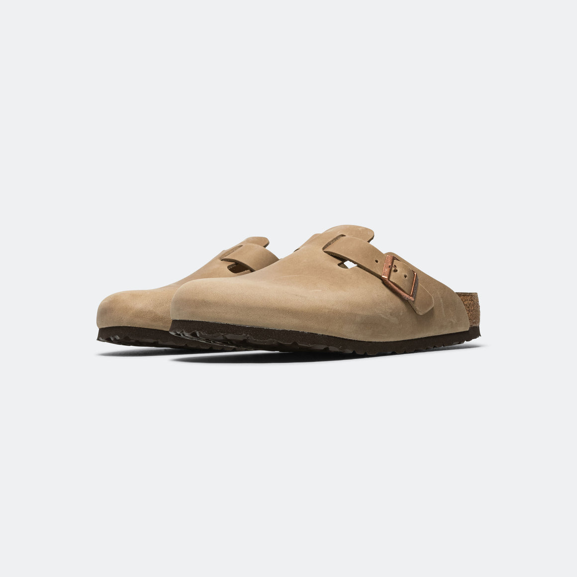 Birkenstock - Boston - Tobacco Brown Oiled Leather - UP THERE