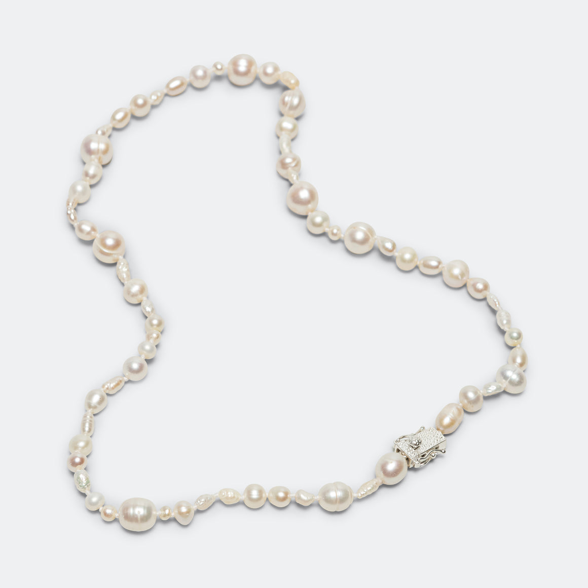 Bleue Burnham - Antique Pearl Necklace - UP THERE
