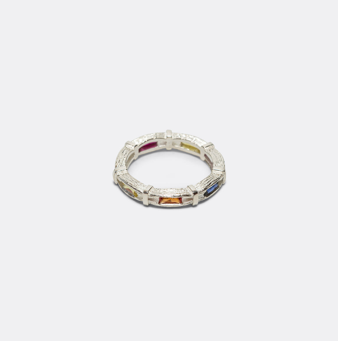 Bleue Burnham - Bound Oak Eternity Ring - 925 Silver - UP THERE