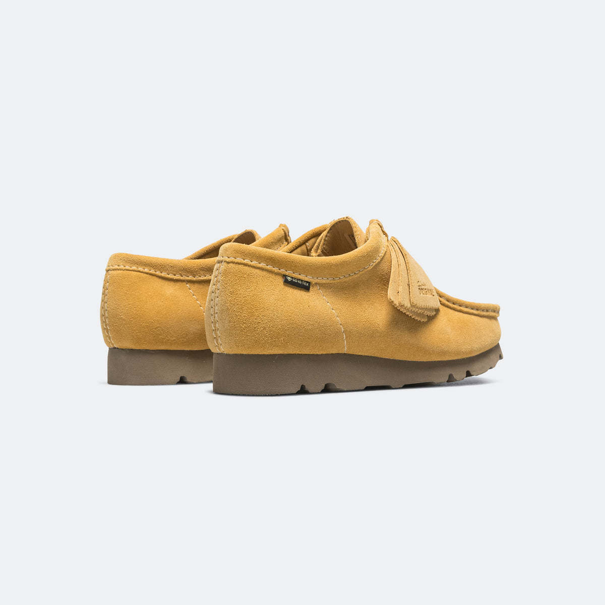 Clark's Originals Wallabee GTX - Golden Tan Suede | UP THERE