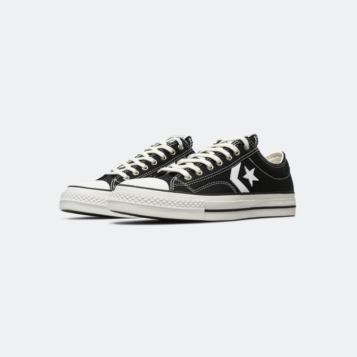 Converse - Star Player 76 Low - Black/Vintage White - UP THERE