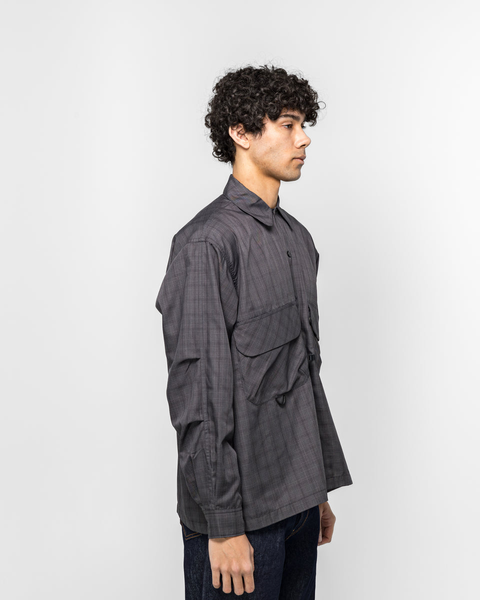 Daiwa Pier39 - Tech Sports Open Collar Shirt L/S - Nova Check