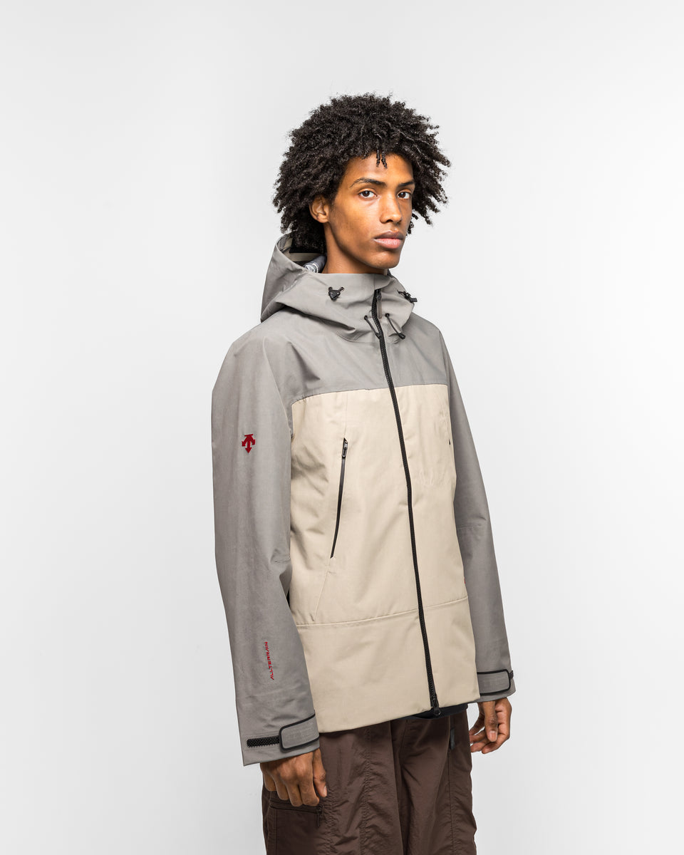 Descente - Hardshell Jacket x JJJJound - Vintage Khaki | UP THERE Descente - Hardshell Jacket x JJJJound - Vintage Khaki | UP THERE
