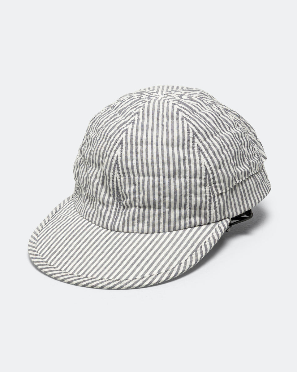 Found Feather - Classic Corded Cap - Blue Stripe | UP THERE