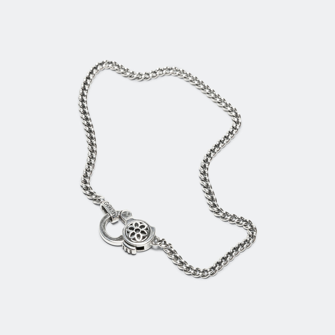 Good Art Hlywd - Curb Chain Bracelet - 4A - 925 Silver - UP THERE