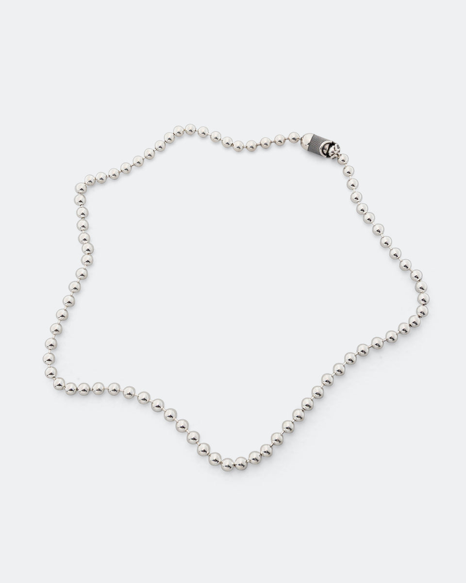 Good Art Hlywd - Poplock Necklace 2A Goosebumps - B - 925 Silver