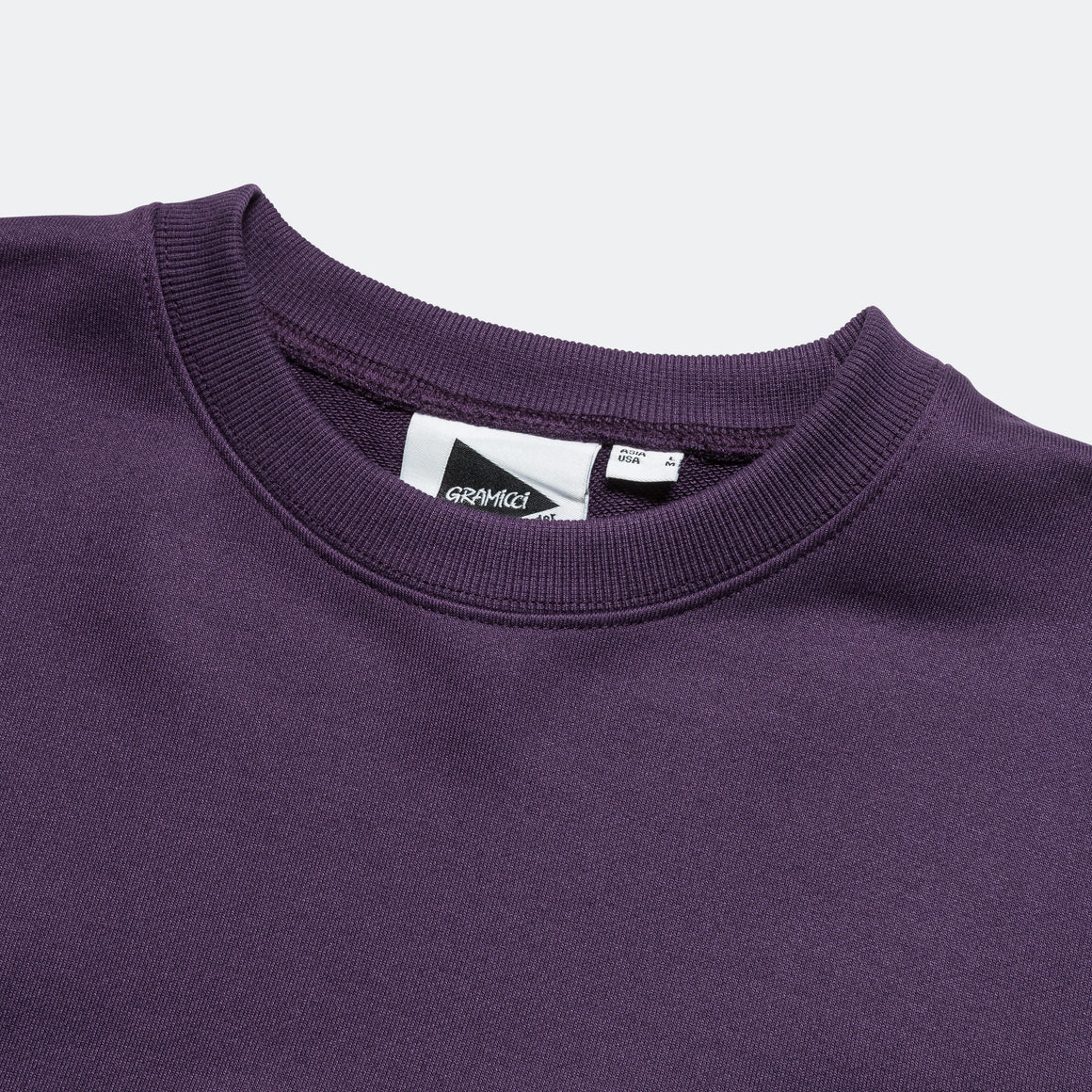 Gramicci - Pocket Sweatshirt × and wander - Purple - UP THERE