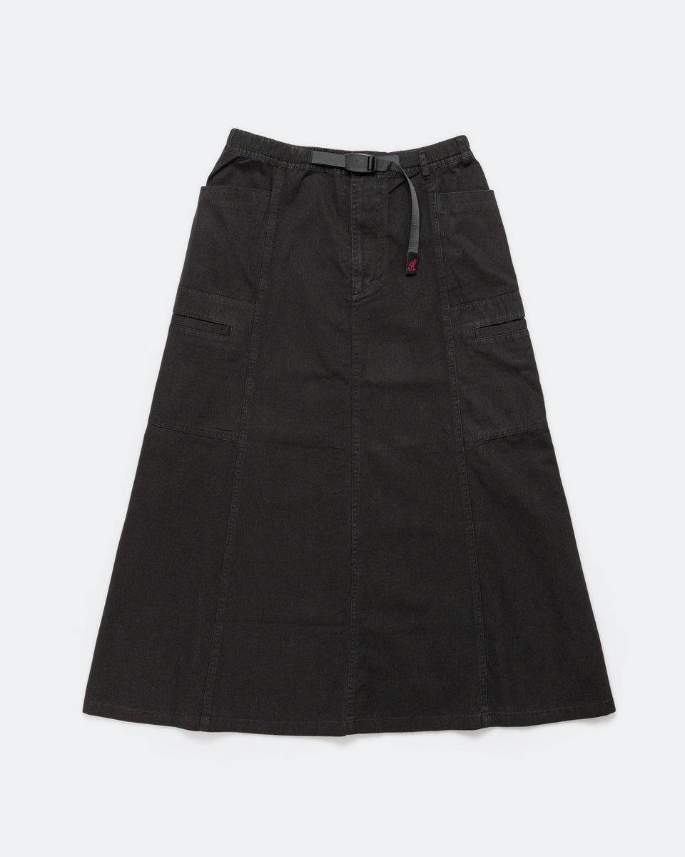 新品タグ付 GRAMICCI 大きい XL VOYAGER SKIRT Gramicci - Voyager Skirt - Black | UP THERE