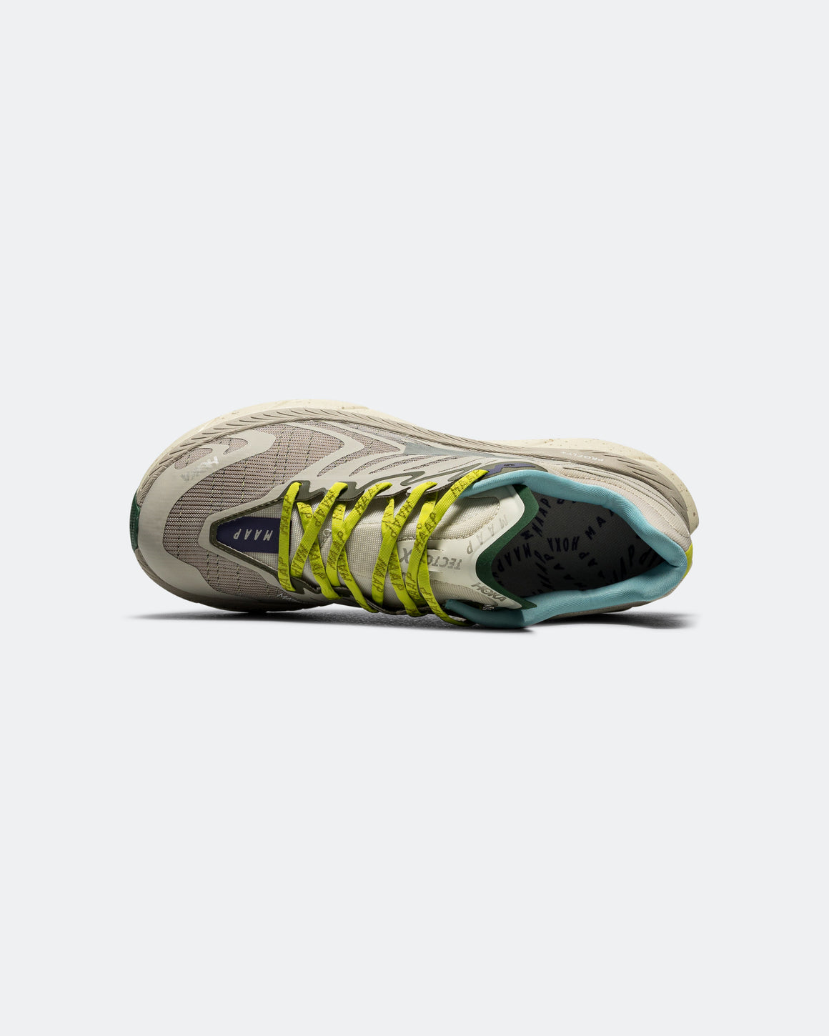 HOKA - Tecton X2 x MAAP - Pumice Stone/Limeade - UP THERE