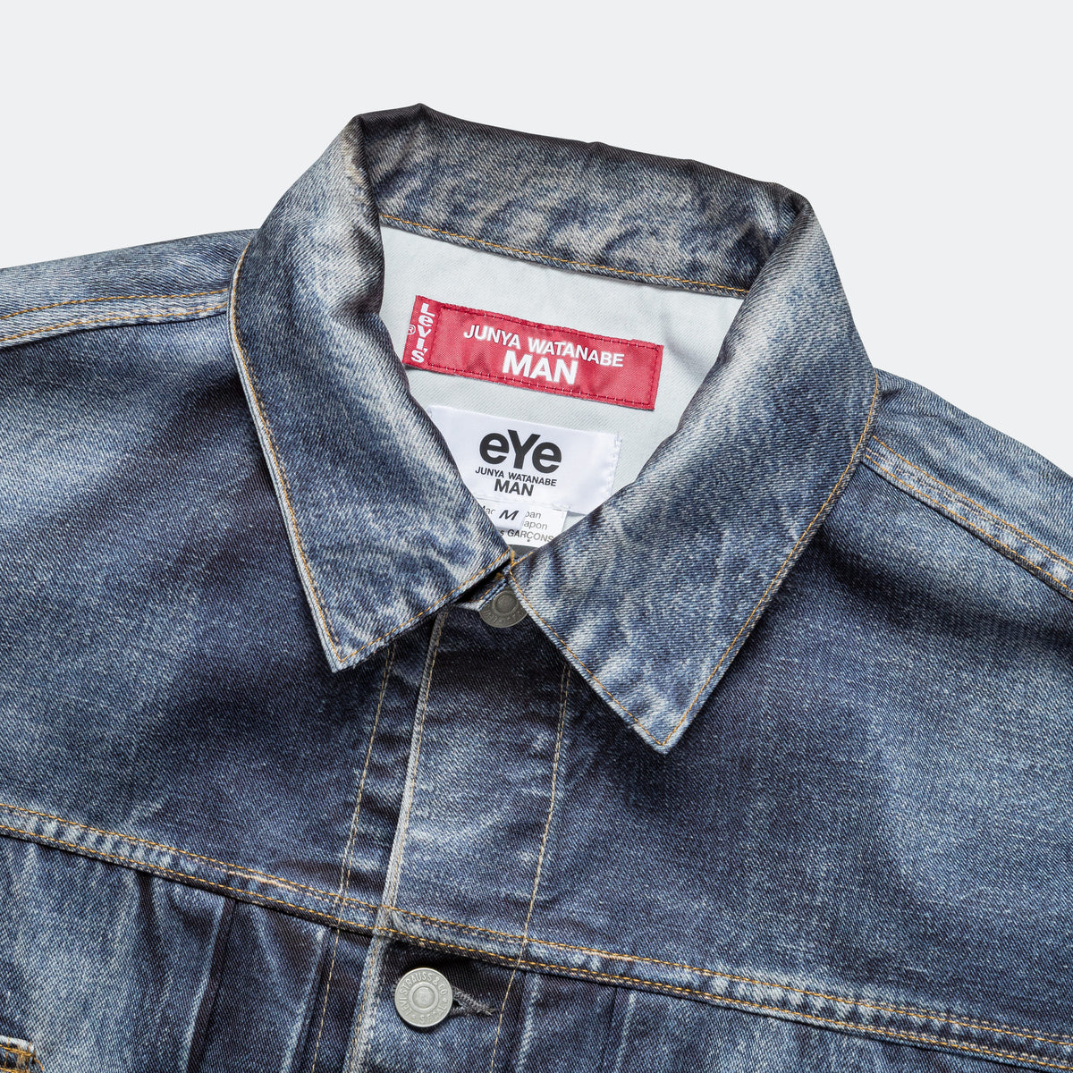 eYe JUNYA WATANABE MAN LEVI'S ナイロンジャケット eYe JUNYA WATANABE MAN Levi's Wネームレザージャケット 新作発売