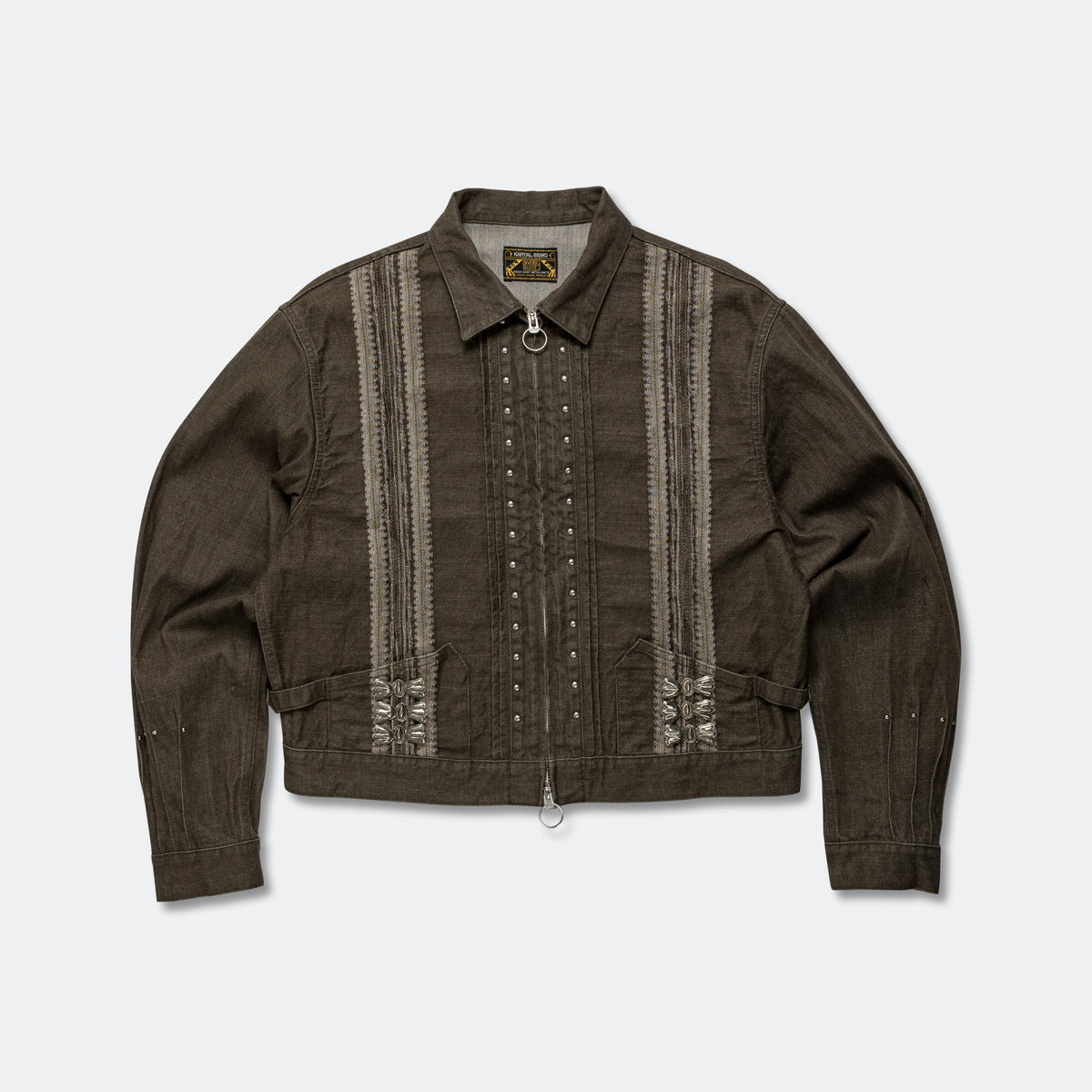 kapital-12oz-yagasuri-jacquard