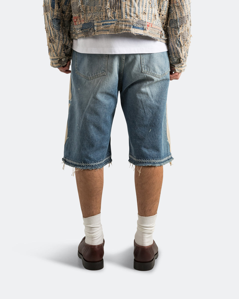 ★期間限定★ Kapital 14 oz 5P Bone Short Pants kapital-14oz-denim-5p-shorts-