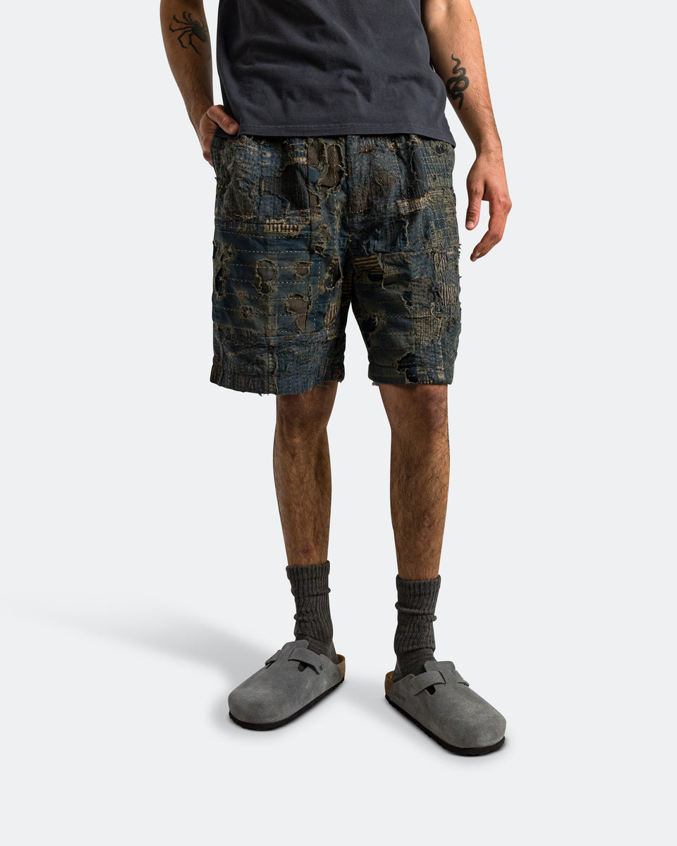 パンツ KAPITAL BORO IVY Shorts Size 4 KAPITAL BORO IVY Indigo Shorts Pants – HARUYAMA