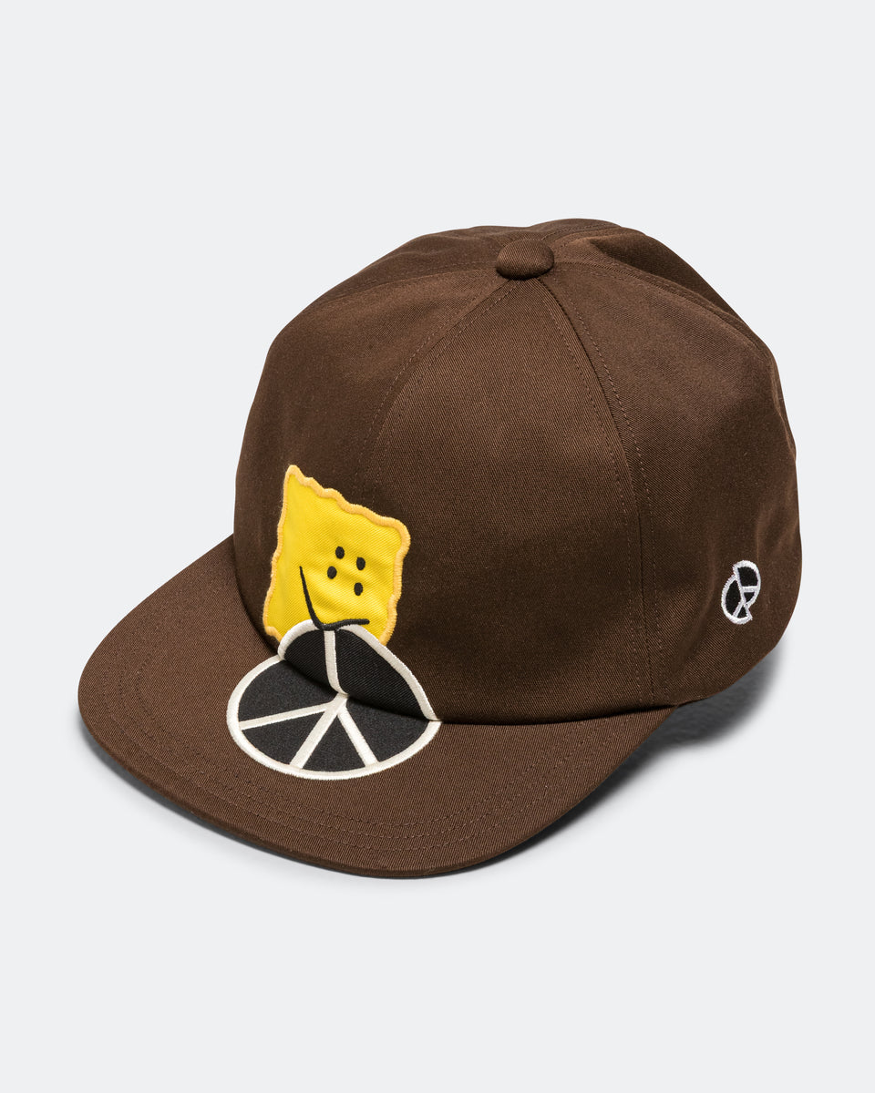 Kapital - Chino Baseball Cap (PECKISH PEACE Embroidery