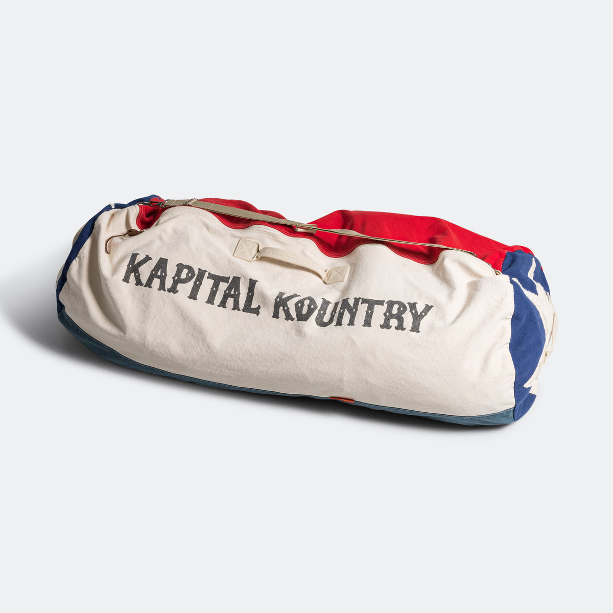 Kapital #8 Canvas BILLON DOLLAR Boston Bag - Trico | UP THERE