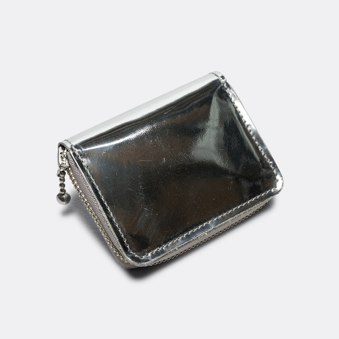 Mirrow Leather THUMBS-UP Mini Wallet - Sax