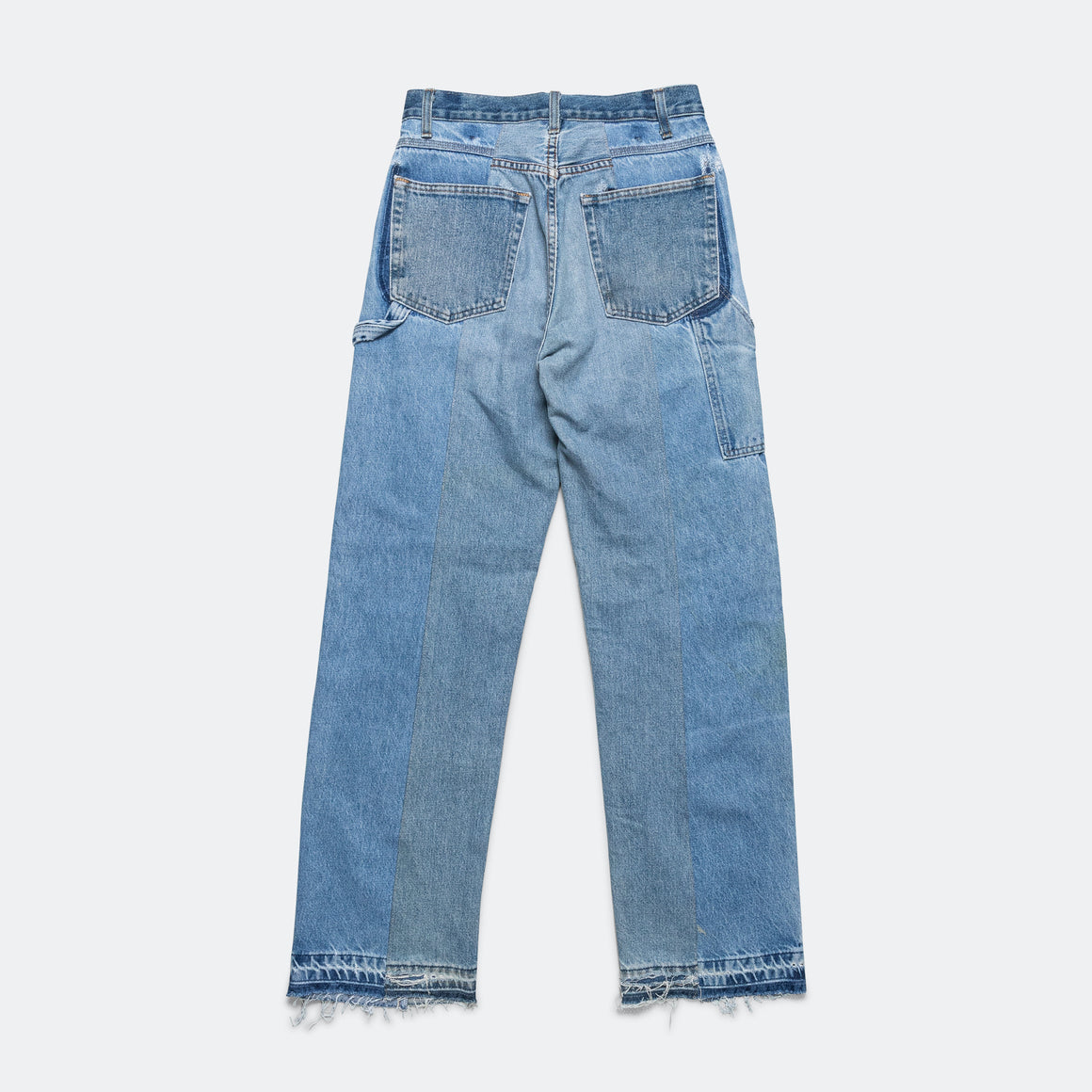 Kartik Research - Double Knee Upcycled Denim - Indigo 30" - UP THERE