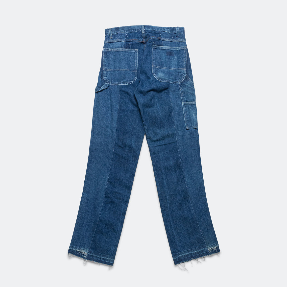 Kartik Research - Double Knee Upcycled Denim - Indigo 34" - UP THERE