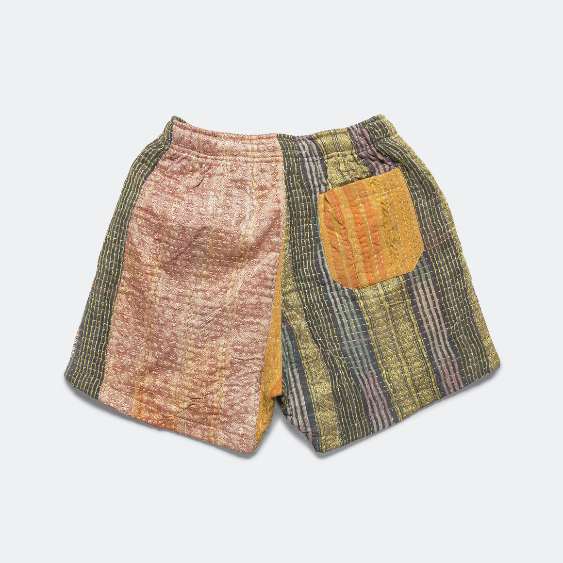 Kartik Research - One Of One Vintage Kantha Shorts - 28" - UP THERE