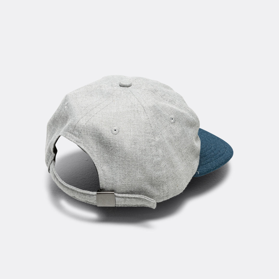 Lite Year - 6 Panel Cap - Heather Grey/Royal Blue - UP THERE