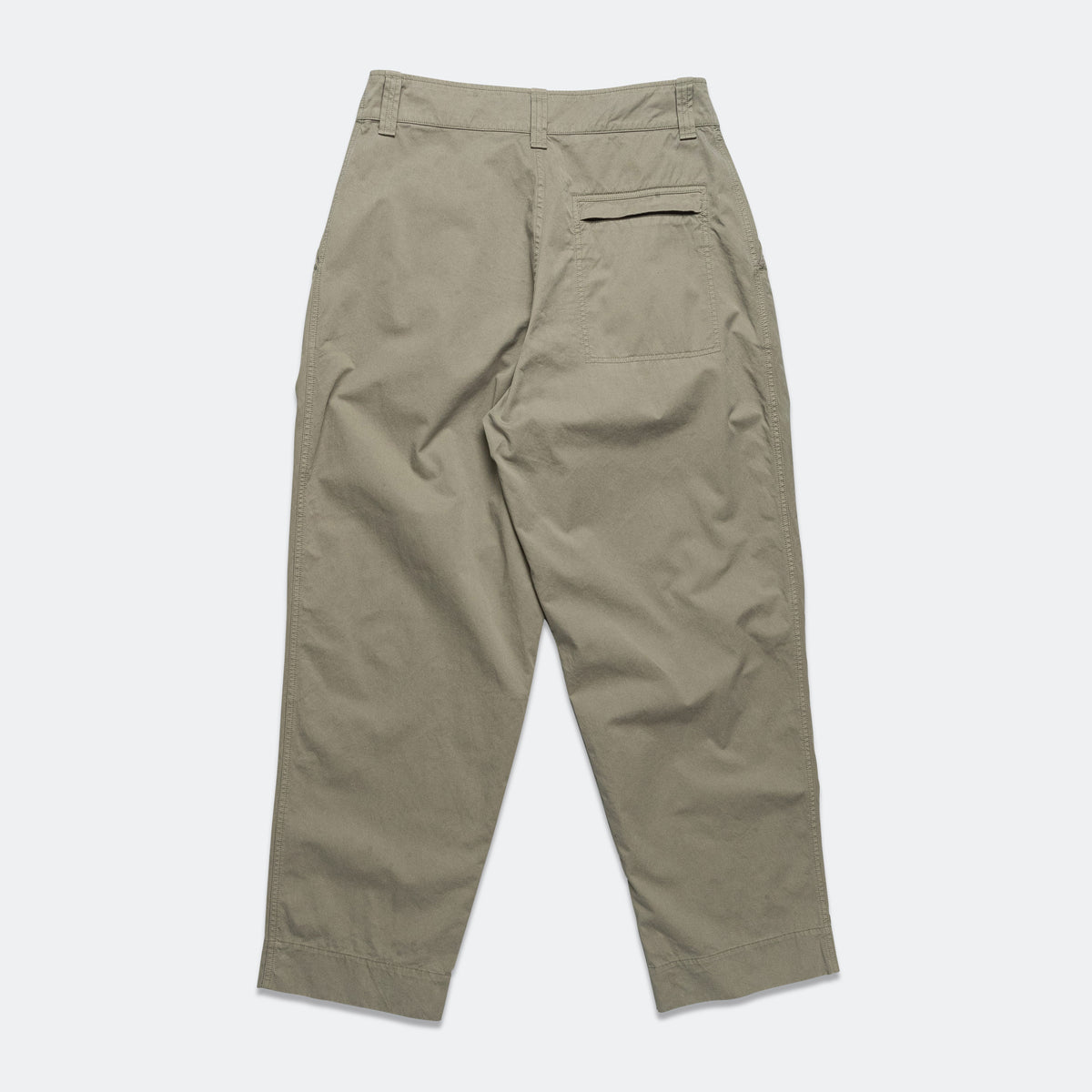 Margaret Howell MHL Stitch Pleat Trouser - Eucalyptus | UP THERE