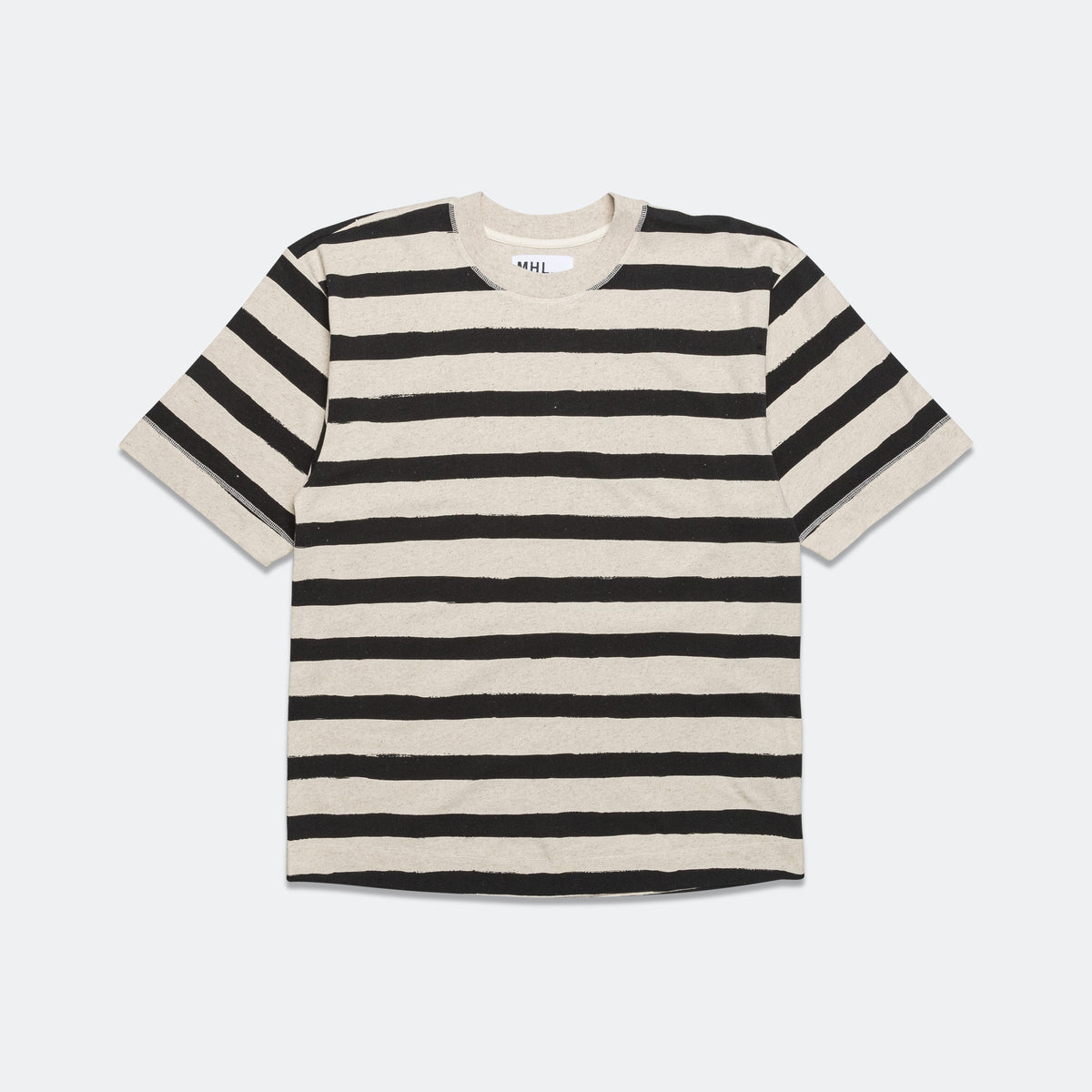 Margaret Howell MHL T-Shape Matelot - Natural/Black | UP THERE