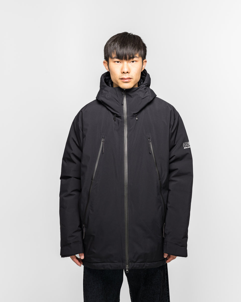 MM6 - GORE-TEX Down Jacket x Salomon - Black Tessuto Technical