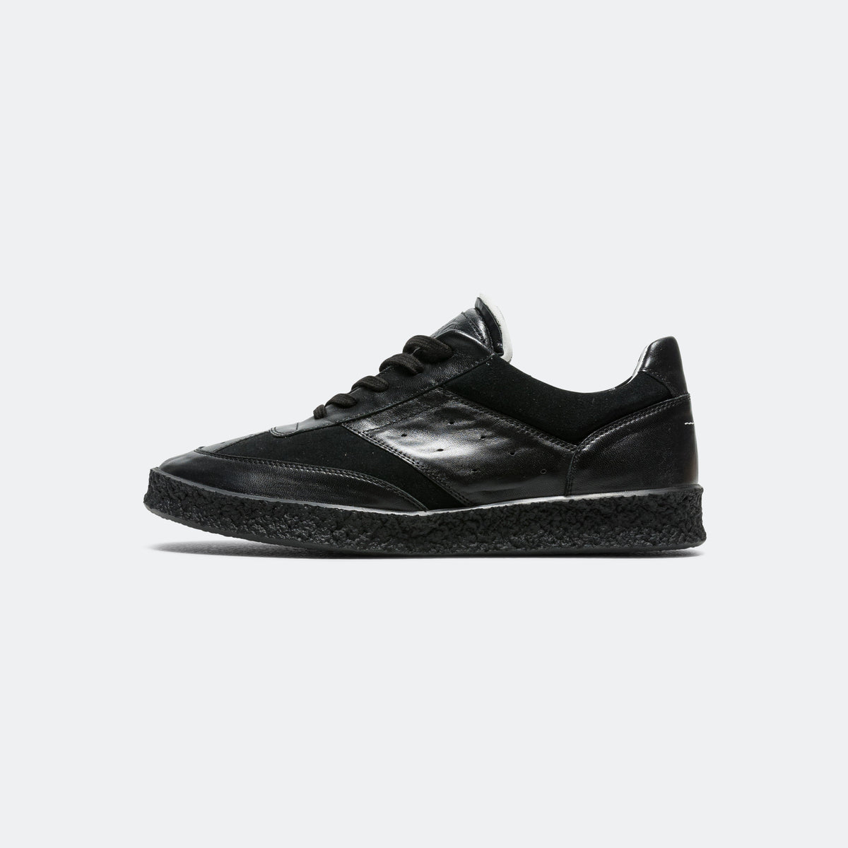 Maison Margiela MM6 Court Sneaker - Black | UP THERE