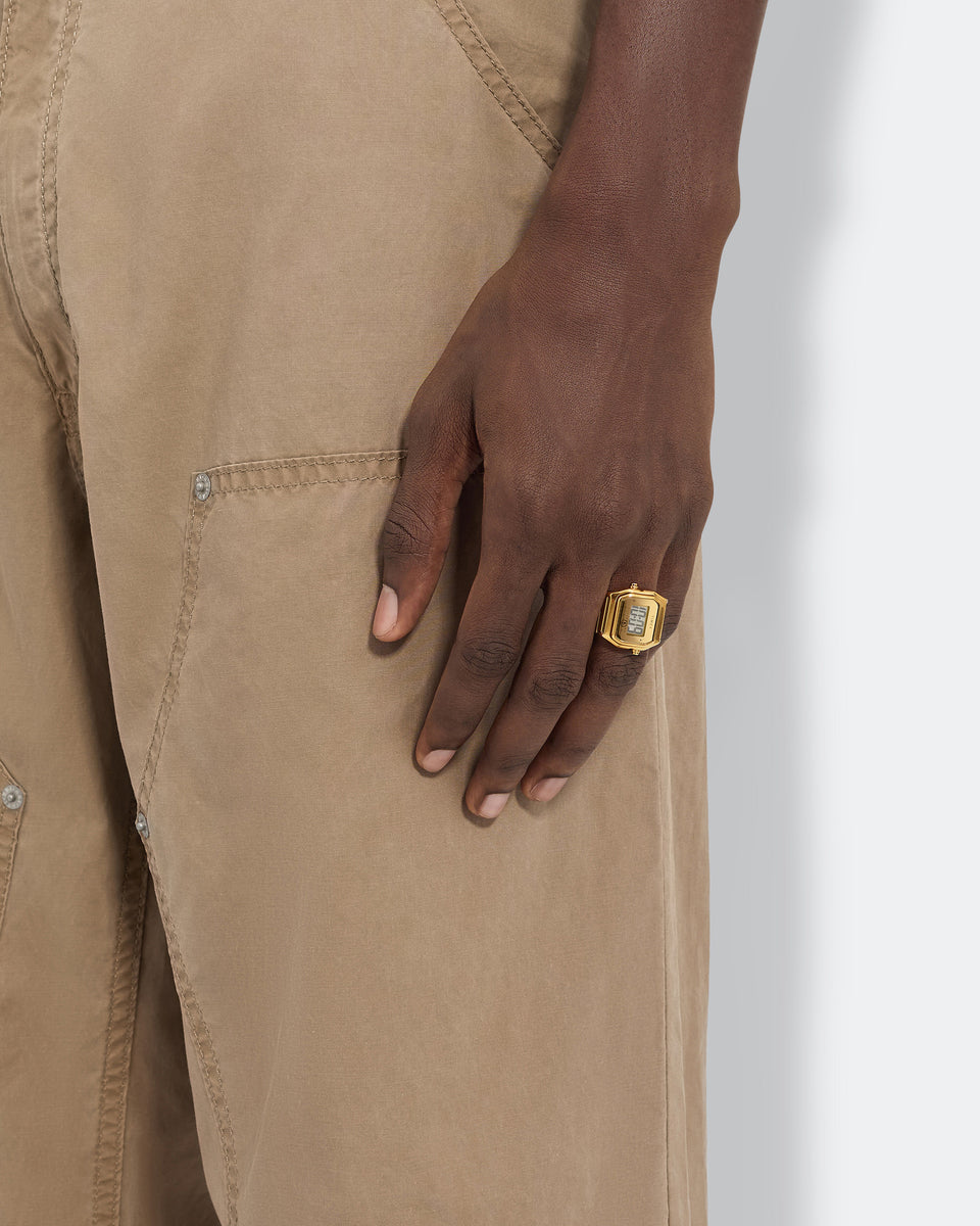 MM6 - Timex x MM6 T80 Ring Watch - Gold Tone M/L | UP THERE