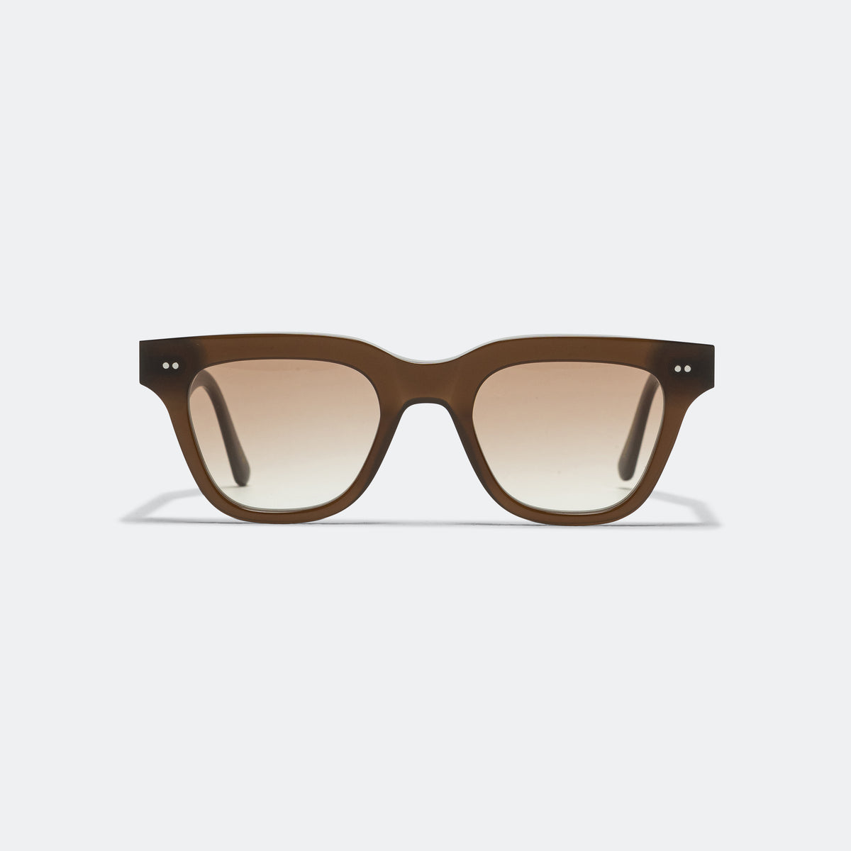 Monokel Eyewear Ellis Sunglasses Chocolate/Brown Gradient Lens UP THERE