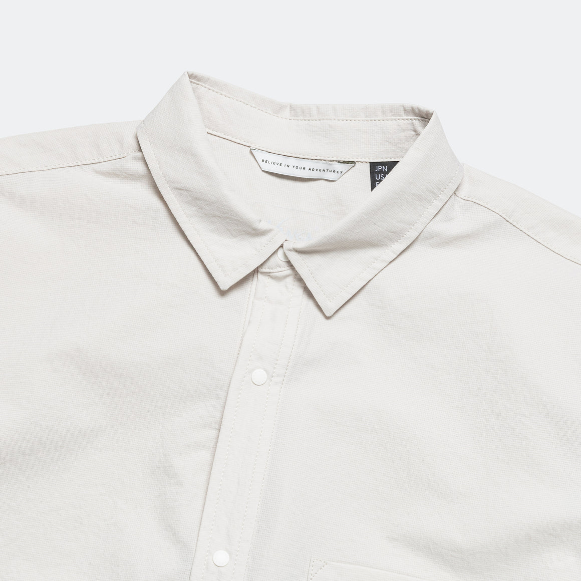 Air Cloth Comfy S/S Shirt - Beige